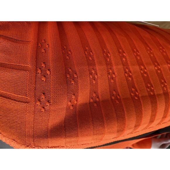 NWT Lovecode Red Orange Open Cardigan Size Small - Picture 3 of 6